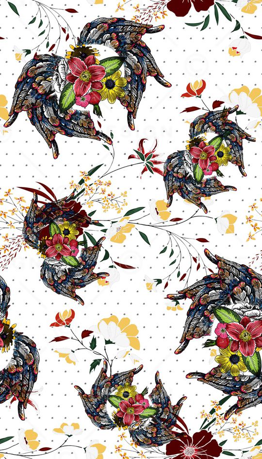 连衣裙印花华亿平台图片