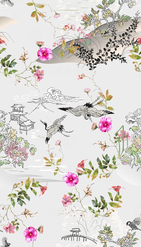 连衣裙印花华亿平台图片