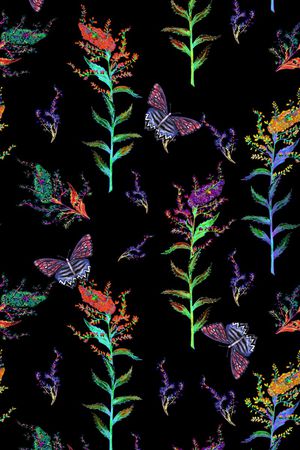 连衣裙印花华亿平台图片