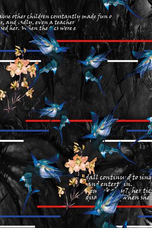 动物花卉印花华亿平台图片