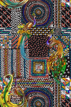 定位花印花华亿平台图片