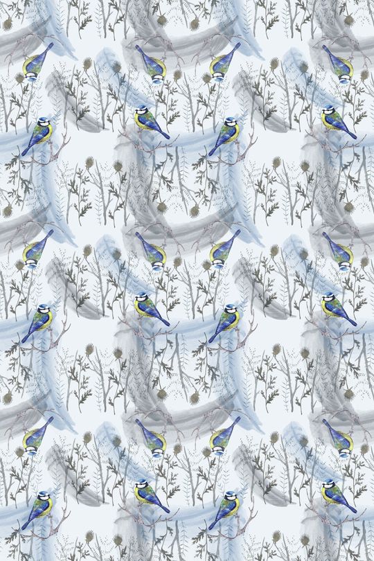 树枝印花华亿平台图片