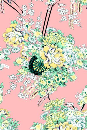 小碎花印花华亿平台图片