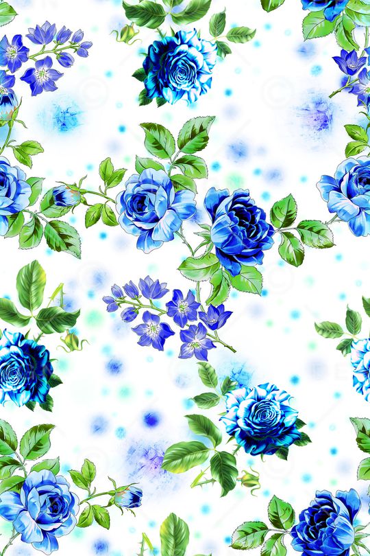 彩底花卉印花华亿平台图片