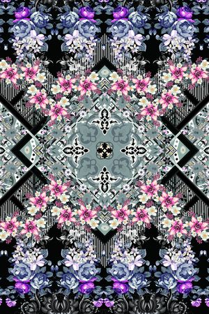 定位花印花华亿平台图片