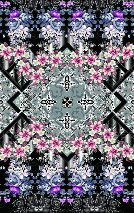 定位花印花华亿平台图片