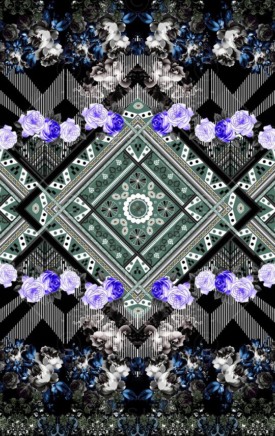 定位花印花华亿平台图片