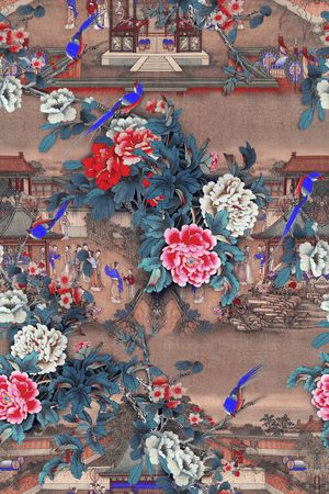 香云纱印花华亿平台图片