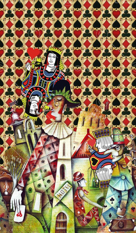 格子印花华亿平台图片