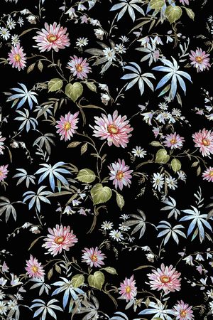 复古印花华亿平台图片