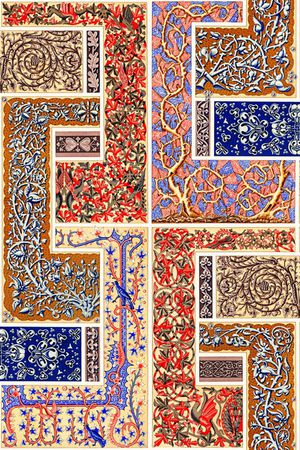 古典花纹印花华亿平台图片