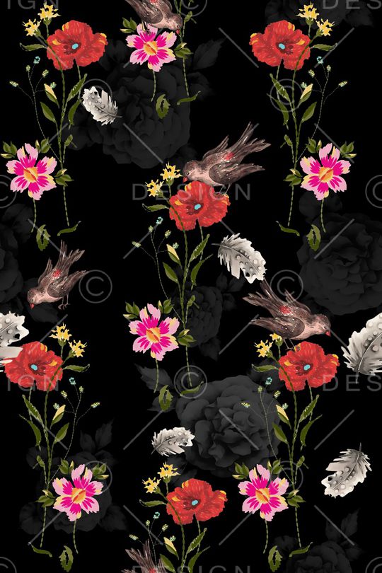 抽象印花华亿平台图片