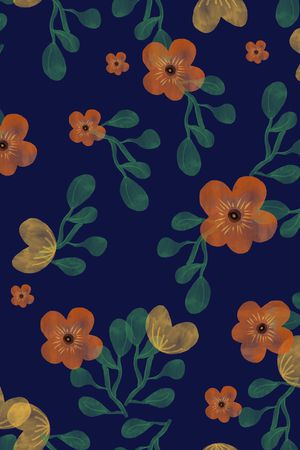 小碎花印花华亿平台图片