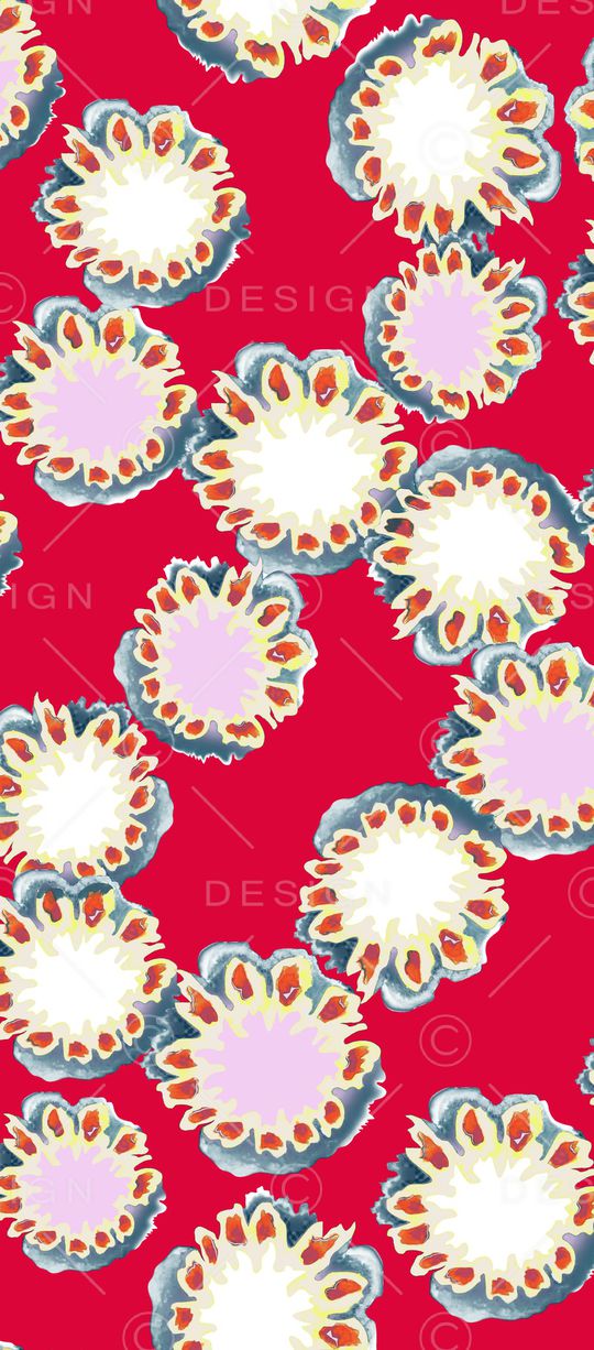 几何印花华亿平台图片