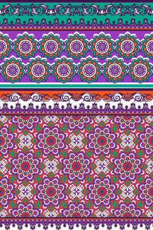 曼陀罗印花华亿平台图片