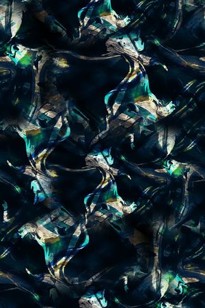 笔触印花华亿平台图片