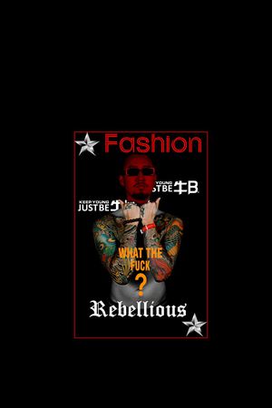 抽象男装印花华亿平台图片