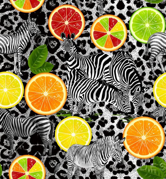 抽象印花华亿平台图片