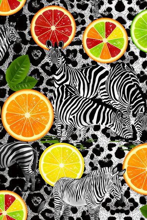 抽象印花华亿平台图片