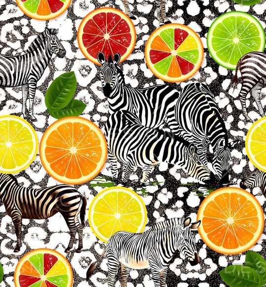 抽象印花华亿平台图片