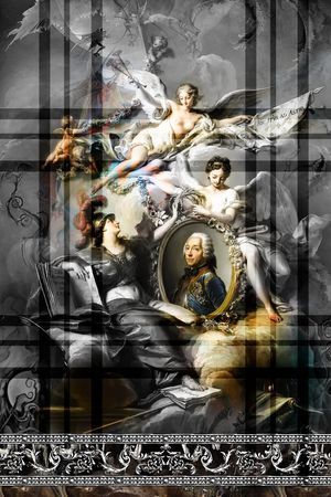 欧洲宫廷风印花华亿平台图片