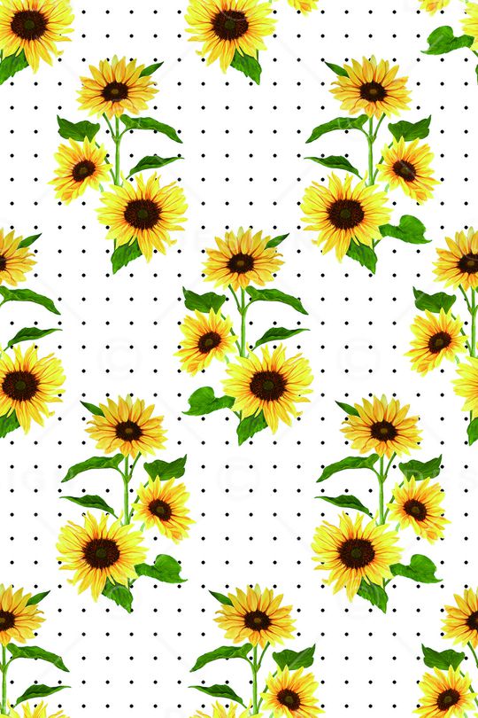 向日葵印花华亿平台图片