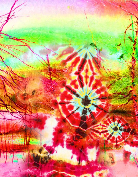 抽象印花华亿平台图片