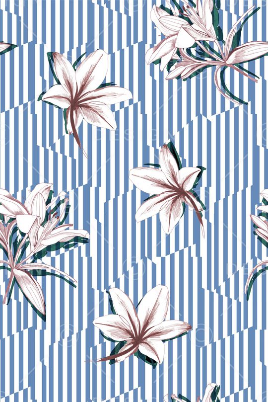 条纹印花华亿平台图片