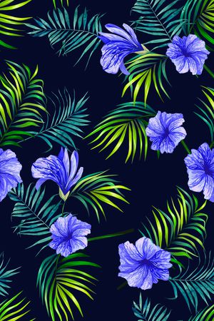 绿植树叶印花华亿平台图片