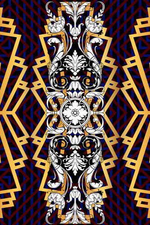 几何印花华亿平台图片