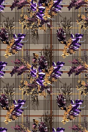 植物叶子印花华亿平台图片