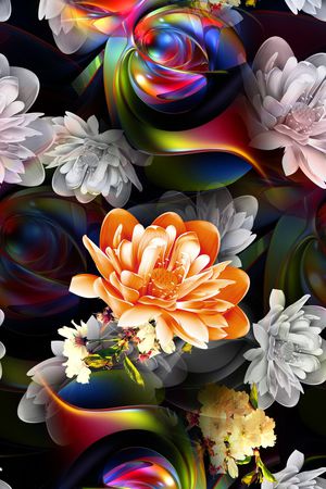 秋冬华亿平台印花华亿平台图片