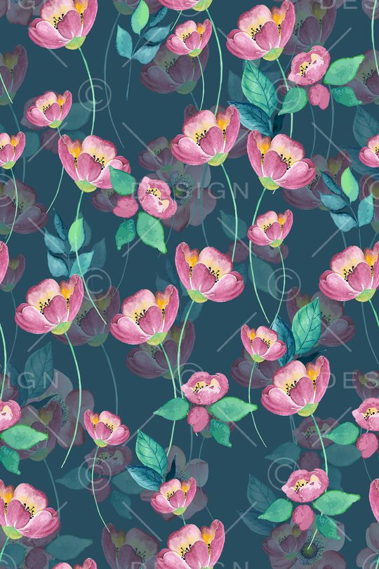 春夏华亿平台印花华亿平台图片