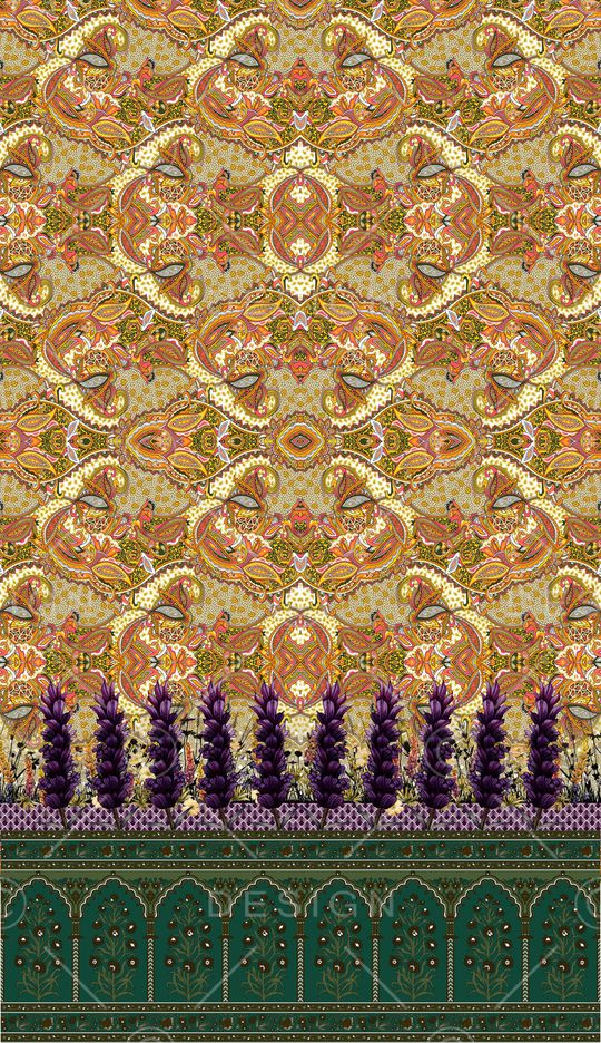 复古印花华亿平台图片