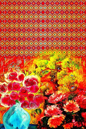 数码华亿平台印花华亿平台图片