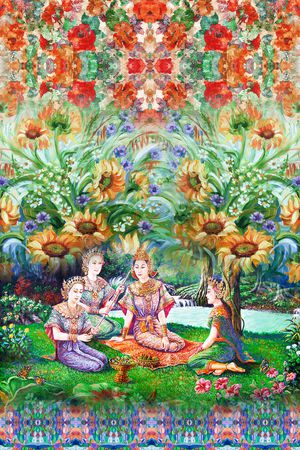 数码华亿平台印花华亿平台图片