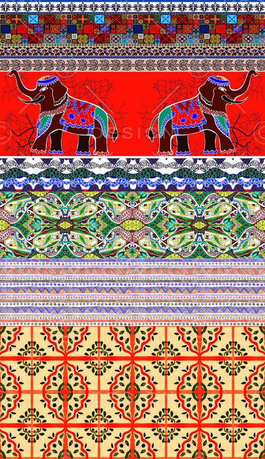 复古印花华亿平台图片