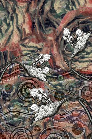 复古印花华亿平台图片