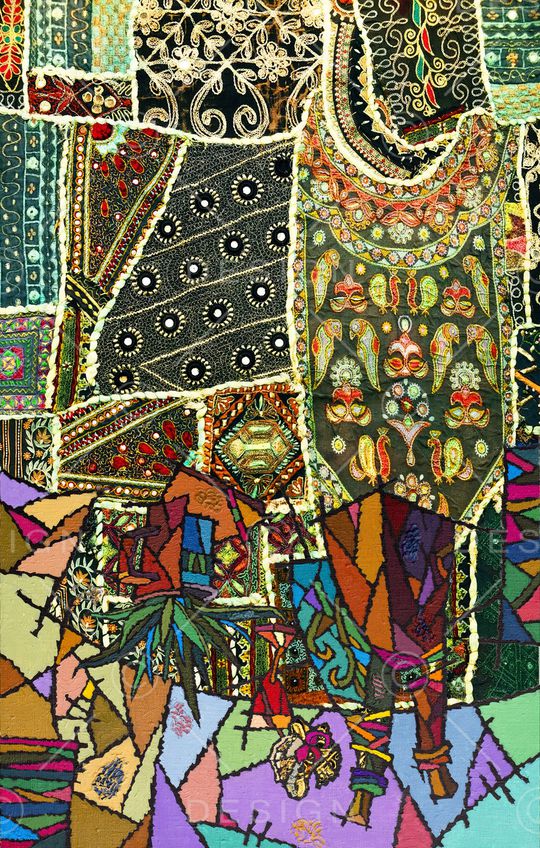 复古印花华亿平台图片