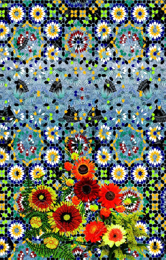 定位花印花华亿平台图片