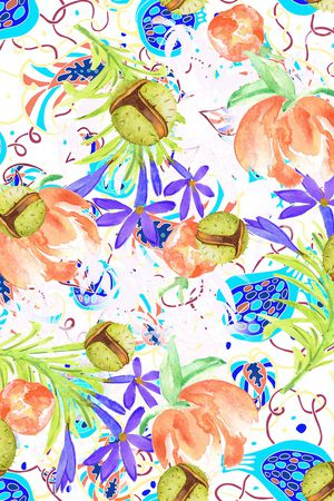 春夏华亿平台印花华亿平台图片