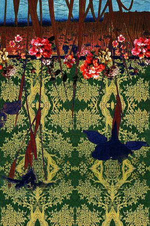 定位花印花华亿平台图片