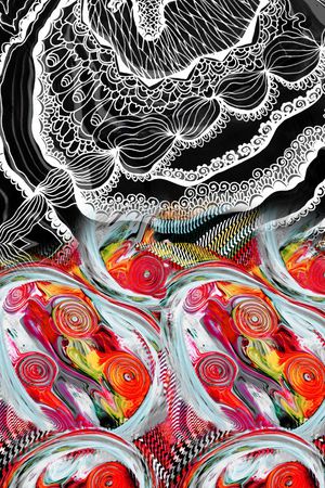 定位花印花华亿平台图片