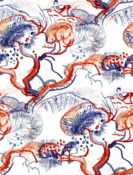 几何印花华亿平台图片