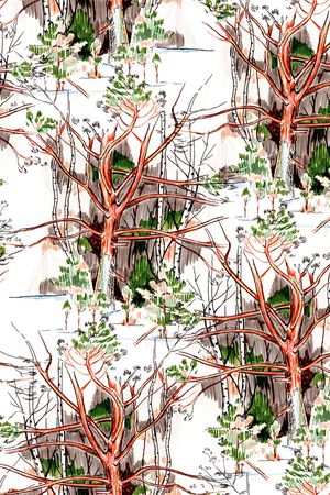 树印花华亿平台图片