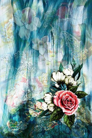 定位花印花华亿平台图片