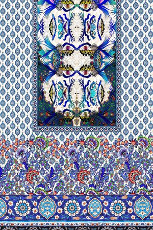 复古印花华亿平台图片