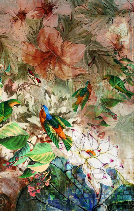 定位花印花华亿平台图片