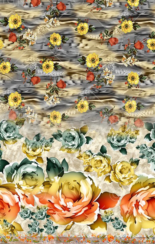 定位花印花华亿平台图片