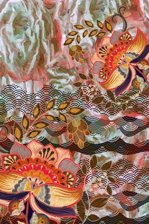 大牌风印花华亿平台图片